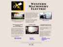 Website Snapshot of WESTERN MACHINERY ELECTRIC, INC.