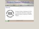 Website Snapshot of Western Outdoor Wholesale, Inc.