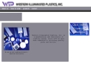 Website Snapshot of WESTERN ILLUMINATED PLASTICS INC.