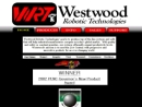 Website Snapshot of Westwood Mfg. Co., Inc.