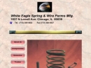 Website Snapshot of White Eagle Spring & Wire Forms Mfg. Co.