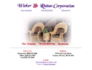Website Snapshot of Wicker & Rattan Corp.