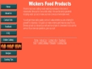Website Snapshot of Wicker's Food Products, Inc.