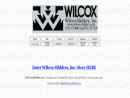 Website Snapshot of WILCOX-SLIDDERS, INC