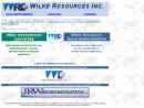 Website Snapshot of WILKE RESOURCES INC