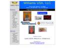 Website Snapshot of WILLIAMS USA, LLC