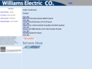 Website Snapshot of WILLIAMS ELECTRIC COMPANY, INC.