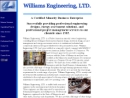 Website Snapshot of Williams Engineering, Ltd.
