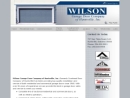 Website Snapshot of Wilson Garage Door Co. Of Huntsville, Inc.
