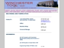 Website Snapshot of Winchester Tool, LLC