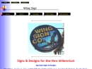 Website Snapshot of Wing Sign Co., Inc.