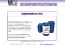Website Snapshot of Wire & Cable Specialties Inc.