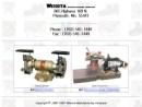 Website Snapshot of Wissota Mfg. Co.