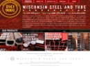 Website Snapshot of Wisconsin Steel & Tube Corp.