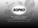 Website Snapshot of Sopko & Sons Co., William