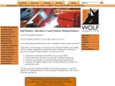 Website Snapshot of Wolf Robotics, Inc.