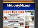 Website Snapshot of Wood-Mizer-Portland