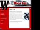 Website Snapshot of WOOLF STEEL INC