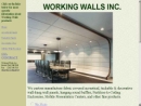 Website Snapshot of WORKING WALLS INC