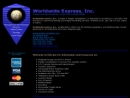 Website Snapshot of Worldwide Express, Inc.