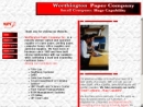 Website Snapshot of Worthington Paper Co., Inc.