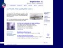WRIGHT BROTHERS, INC