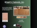 Website Snapshot of Wright's Cabinet, Inc.