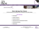 Website Snapshot of WARM SPRINGS GEO VISIONS