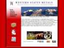 Website Snapshot of WESTERN STATES METALS INC