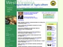 Website Snapshot of AGRICULTURE, WEST VIRGINIA DEPARTMENT OF