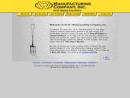 Website Snapshot of W. W. Manufacturing Co., Inc.