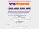 Website Snapshot of WYNN ENVIRONMENTAL SALES CO