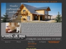 Website Snapshot of Wyoming Log Home Mfg.
