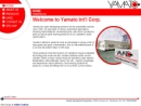 Website Snapshot of Yamato USA Inc
