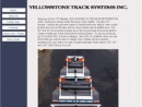 Website Snapshot of YELLOWSTONE TRACK SYSTEMS, INC