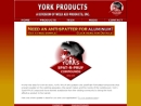 Website Snapshot of York Sales Co.