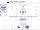 Website Snapshot of York Spring Co.