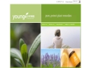 Website Snapshot of Young Living Essential Oils