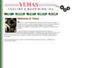 Website Snapshot of Yuhas Tooling & Machining