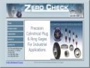 Website Snapshot of Zero Check