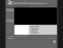 Website Snapshot of Zero Restriction, Inc.