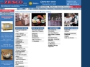 Website Snapshot of Zesco