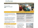 Website Snapshot of Zethcon