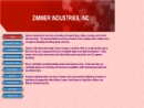 Website Snapshot of Zimmer Industries, Inc.