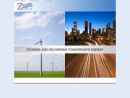 Website Snapshot of Zinc Air, Inc.