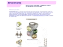 Website Snapshot of Zirconmania Fine Cubic Zirconia Jewelry